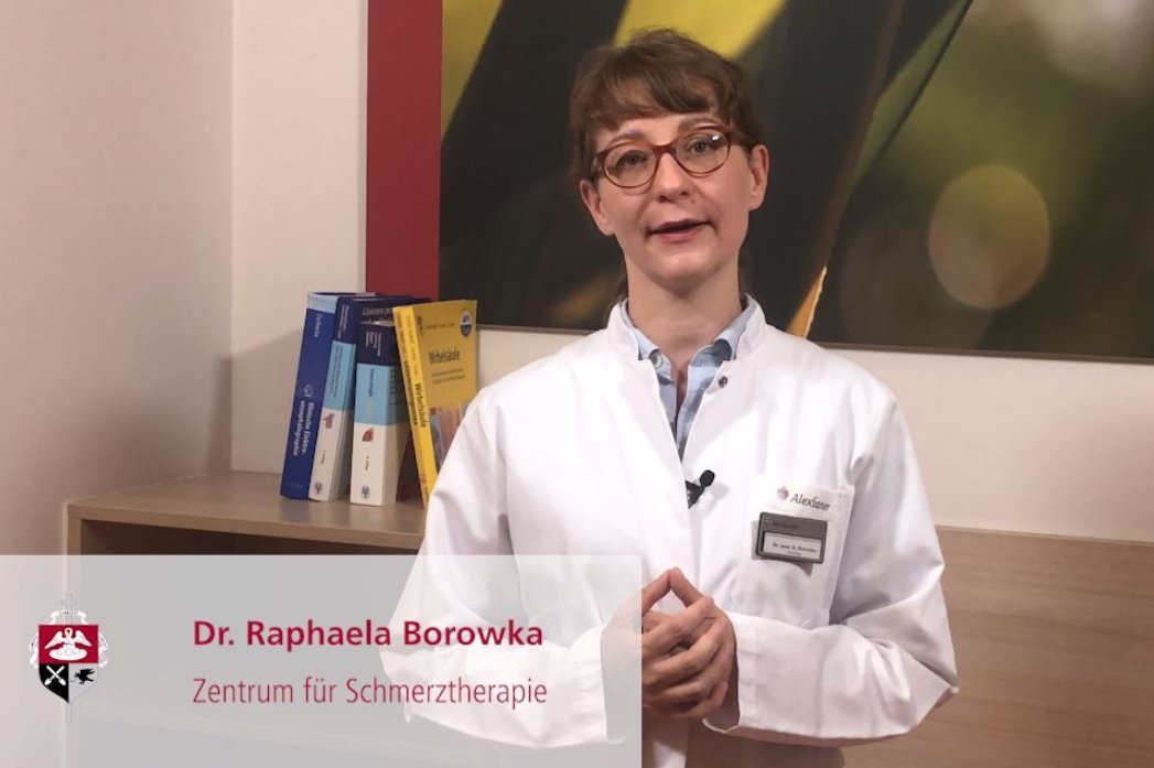 Dr. Borowka über Schmerzprophylaxe mit Selbstübungen